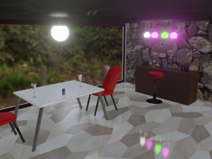 barhall 3D Model