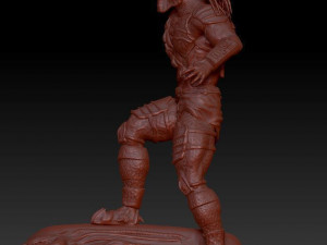 Predator hunter 3d print model Model Cetak 3D