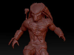 Modelo de impresi&oacute;n 3D del cazador de depredadores Modelo de impresión 3D