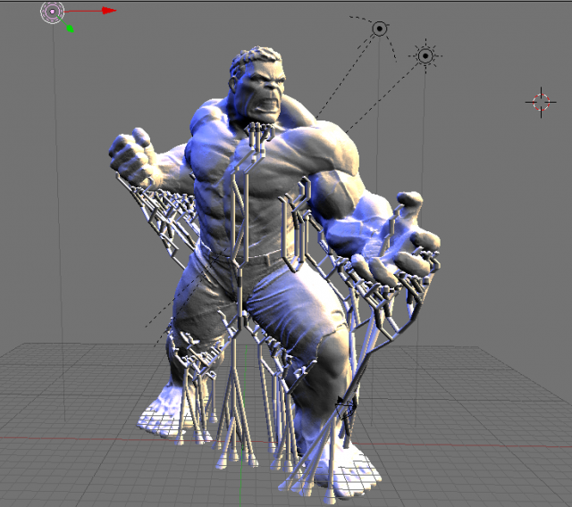 hulk 3d print model Modèles 3D en vedette .c4d .max .obj .3ds .fbx .stl .blend 