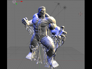 hulk 3d print model 3D 打印模型