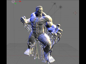 3D-модель Халка 3D Принт Модель