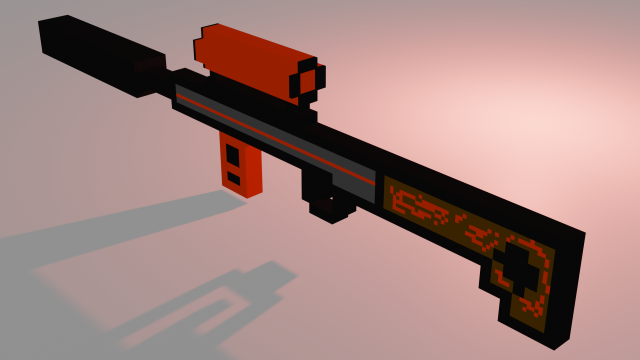 pistol rifle grenade Modèle 3D .c4d .max .obj .3ds .fbx .stl .blend 