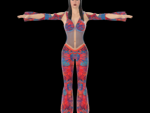 mathira rigged model 3D 模型