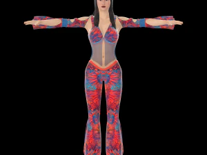 mathira rigged model 3D Model