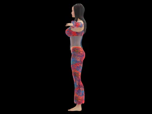 mathira rigged model 3D Model