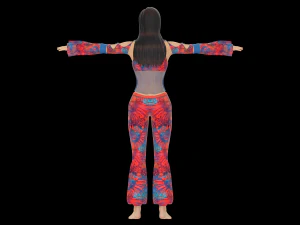 mathira rigged model 3D Model