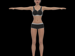 mathira rigged model Modelo 3D in Mujer 3DExport