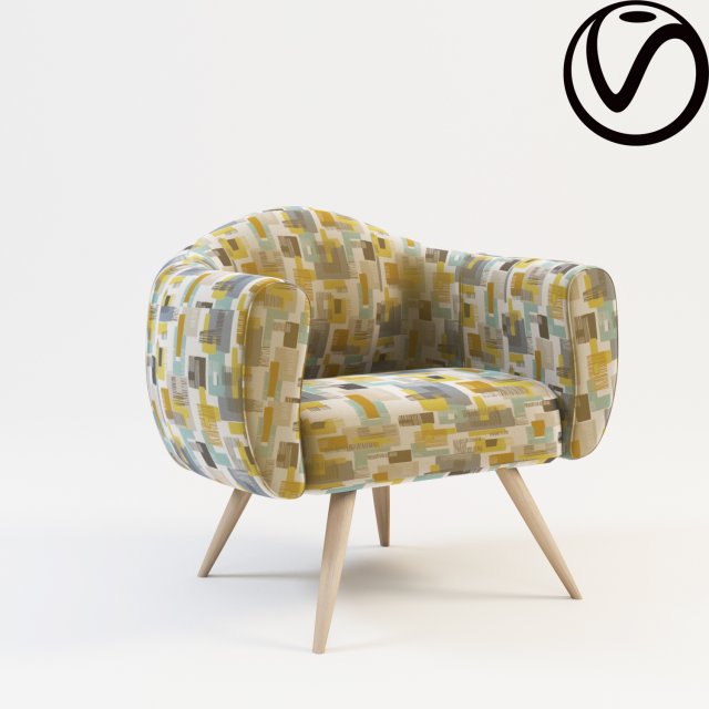 sofa 3D Модель .c4d .max .obj .3ds .fbx .stl .blend 