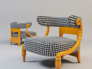 venuschair Modello 3D