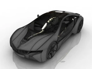 car i8 3D Model