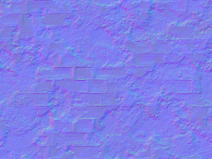 a wall with bricks Model 3D