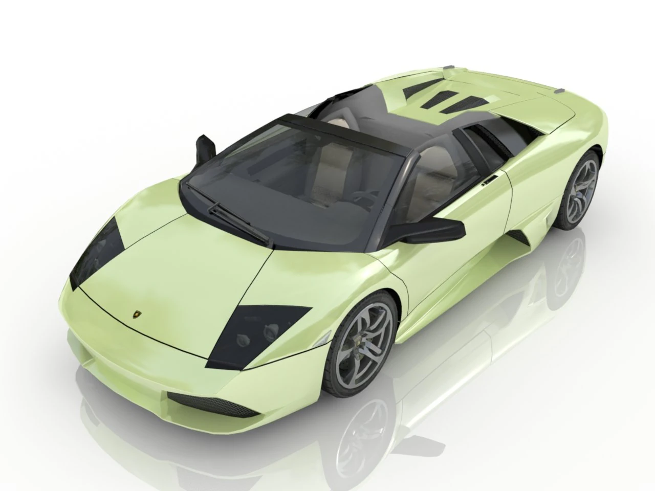 lambo 3D Model .c4d .max .obj .3ds .fbx .stl .blend
