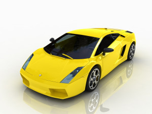 lambo 3D 모델