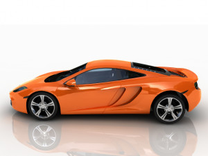 mclaren 3D मॉडल