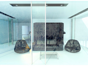 living room Modelo 3D