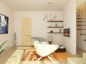 hall Modèle 3D