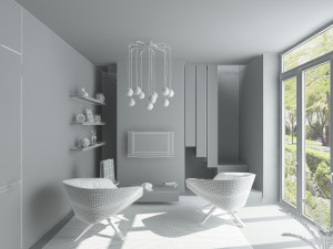 hall Modèle 3D