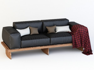 refolo sofa Modelo 3D