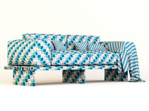 refolo sofa Modelo 3D
