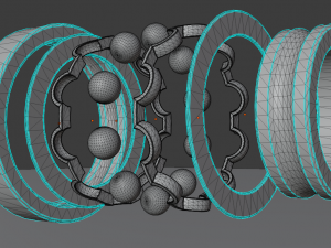 Ball bearing 3D Model