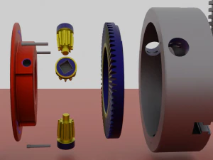 Lathe chuck 3D Model