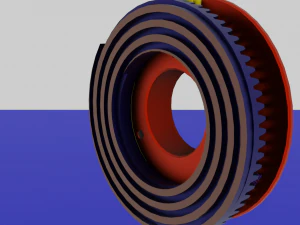Lathe chuck 3D Model