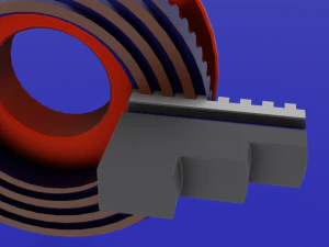 Lathe chuck 3D Model