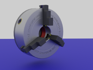 Lathe chuck 3D Modell