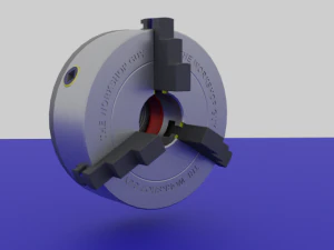 Lathe chuck 3D Model
