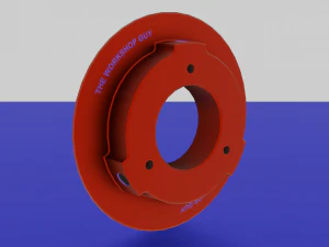 Lathe chuck 3D Model