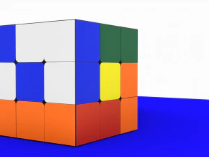 Rubiks cube 3D Model