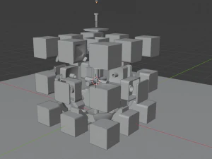 Rubiks cube 3D Model