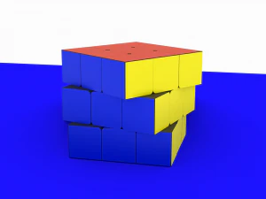 Rubiks cube 3D Model