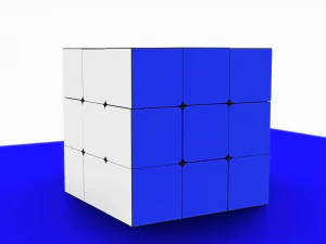 Rubiks cube 3D Model