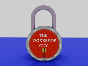 Door lock 3D Model