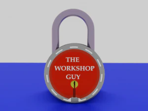 Door lock 3D Model