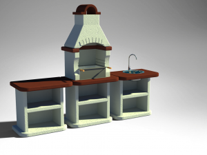 brazier - b-b-q 3D 模型