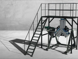 misturador em forma de y 600 Modelo 3D