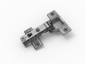 furniture hinge 3D मॉडल