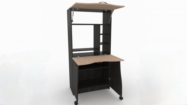 computer desk transformer ck-49 Modelo 3D .c4d .max .obj .3ds .fbx .stl .blend 