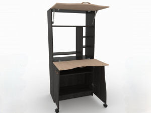 computer desk transformer ck-49 3D 模型
