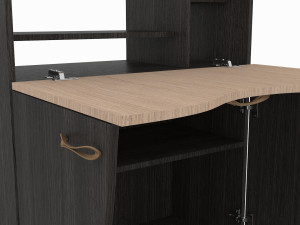 computer desk transformer ck-49 Modelo 3D