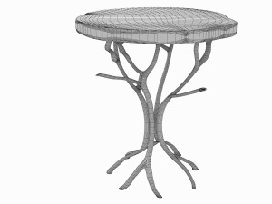 branch table 3D 模型