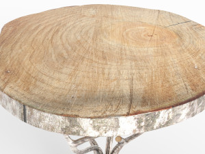 branch table 3D 模型