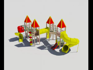 çocuklar için oyun alanı 3D Model