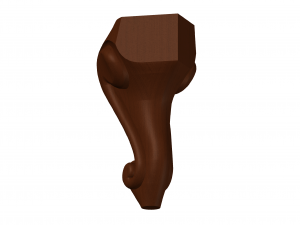 furniture support flower 3D-Modell