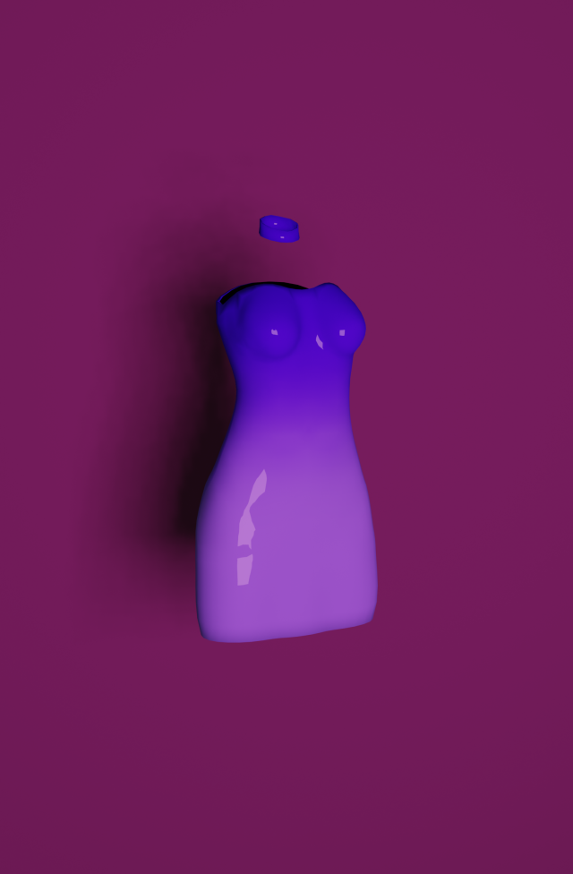 night dress 3D Model .c4d .max .obj .3ds .fbx .stl .blend