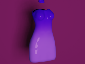 night dress Modèle 3D