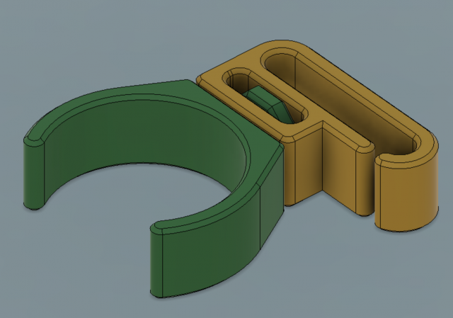 snorkel connector snorkel bracket snorkel holder 3D मॉडल .c4d .max .obj .3ds .fbx .stl .blend 